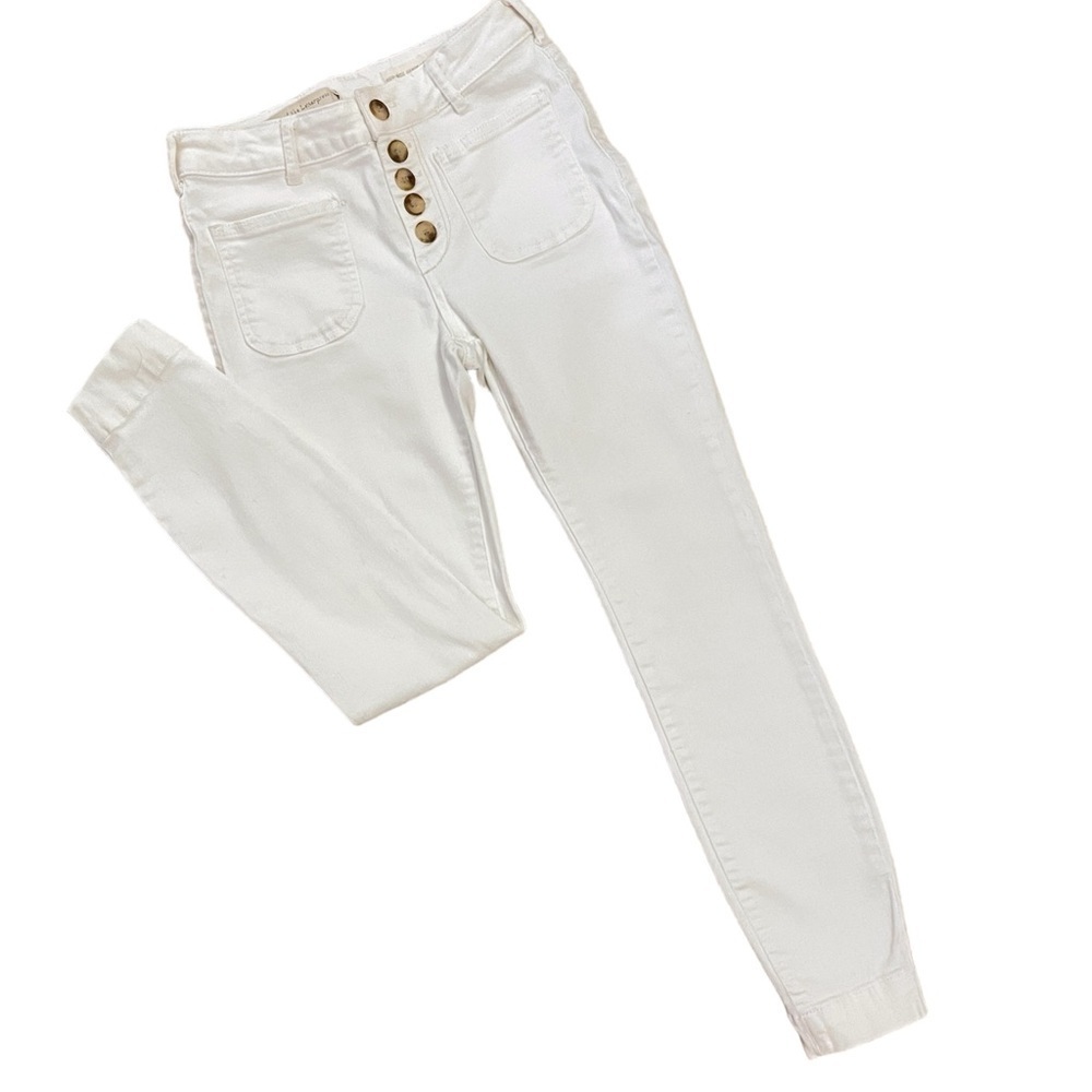 Pilcro and The Letterpress High-Rise Skinny Ankle Denim Jean Women’s 25
